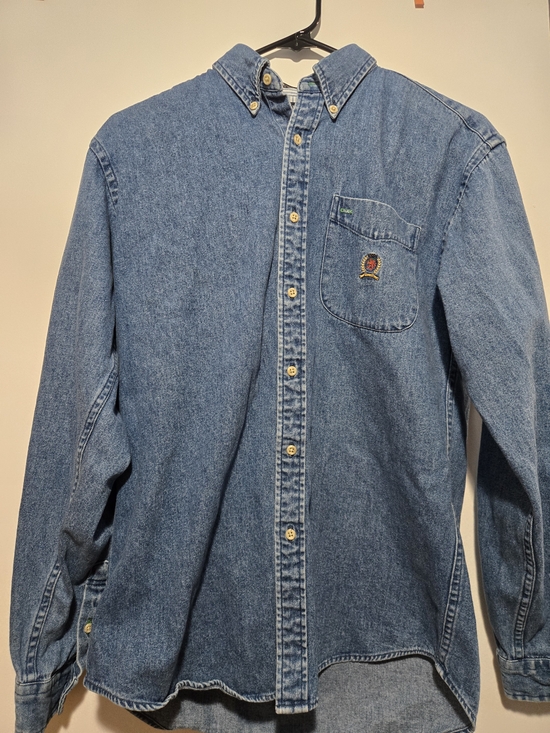 Tommy Hilfiger Other - Vintage Tommy Hilfiger Denim Long Sleeve Shirt .